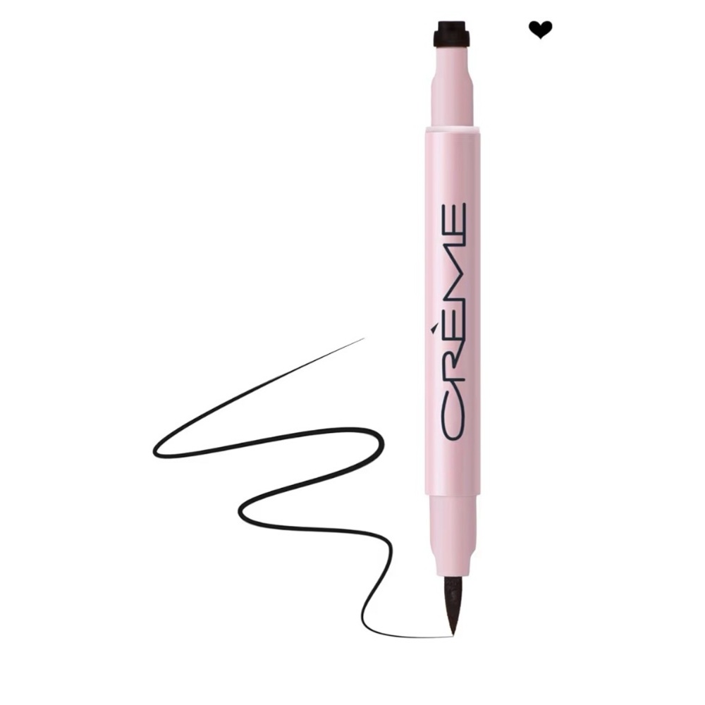 The Crème Shop | faux freckle stamp (heart) and eyeliner